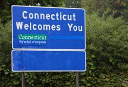 Connecticu lottery sign